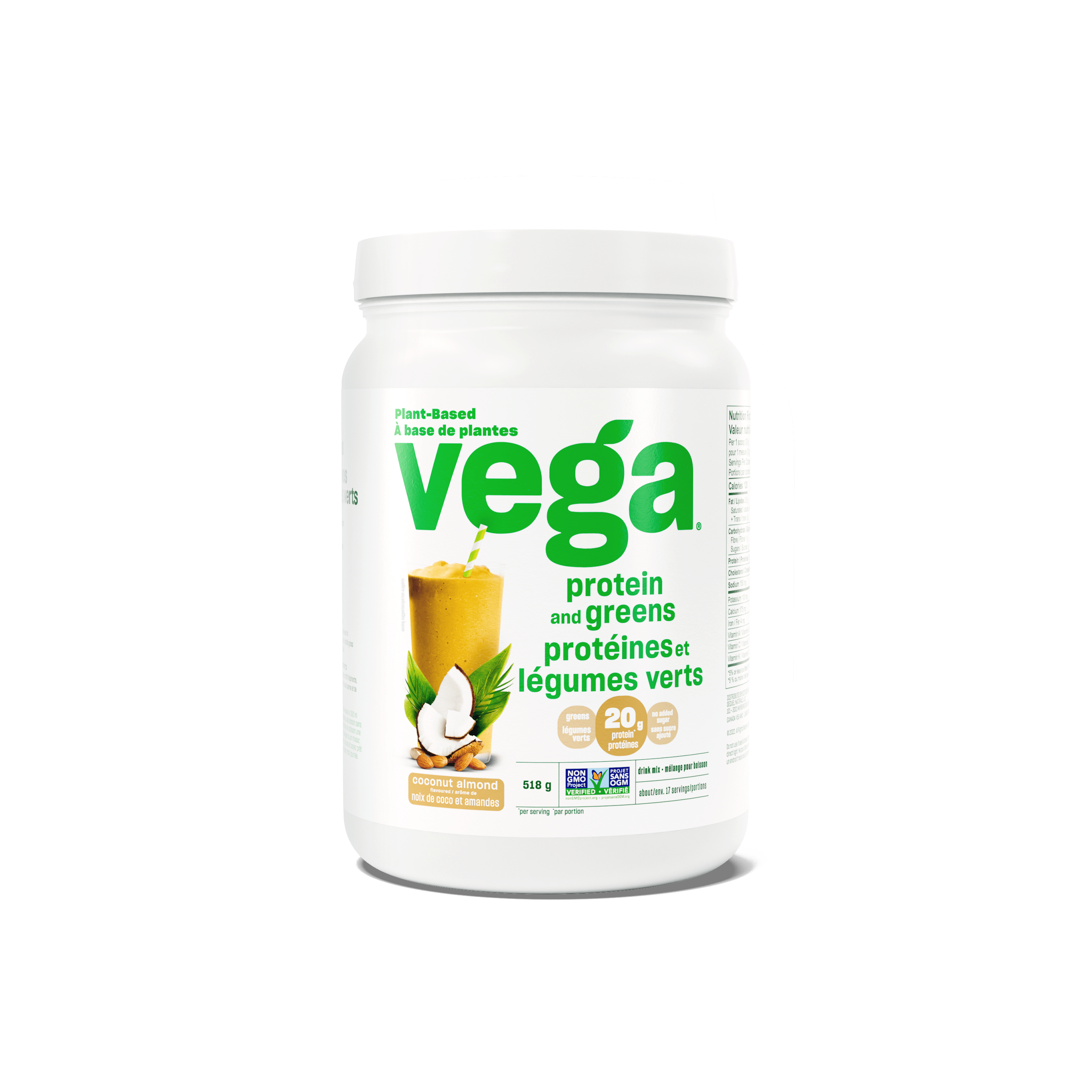 Vega Protein & Greens Coconut Almond Small Tub