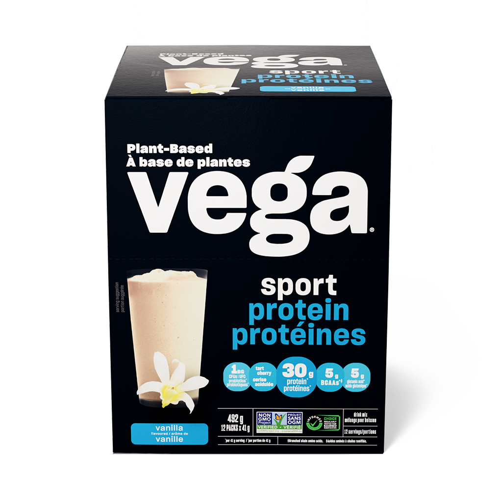 Vega Sport Vanilla 12 servings box