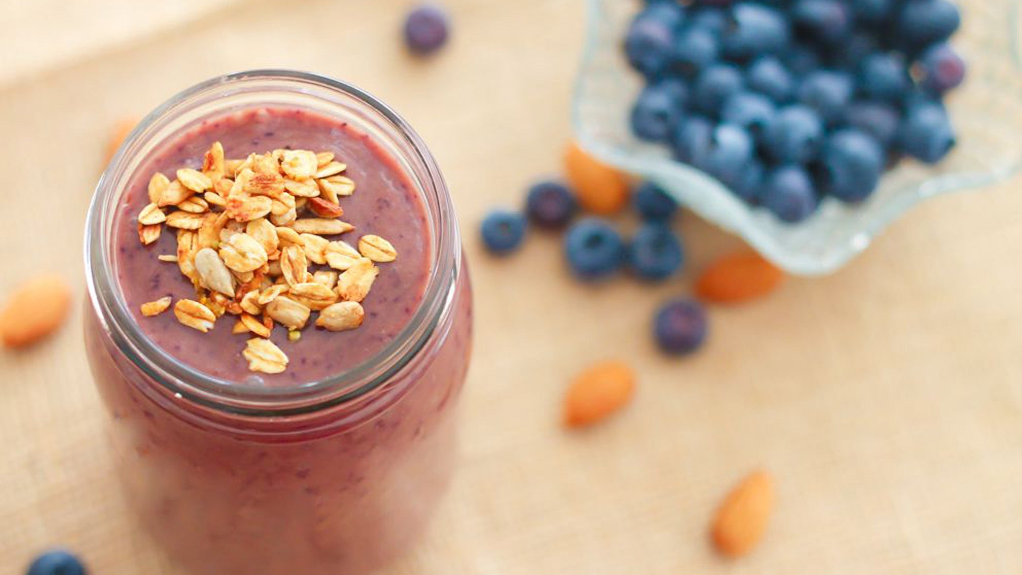 Blueberry Crumble Smoothie