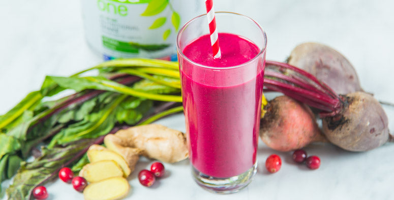 Cranberry Ginger Beet Smoothie