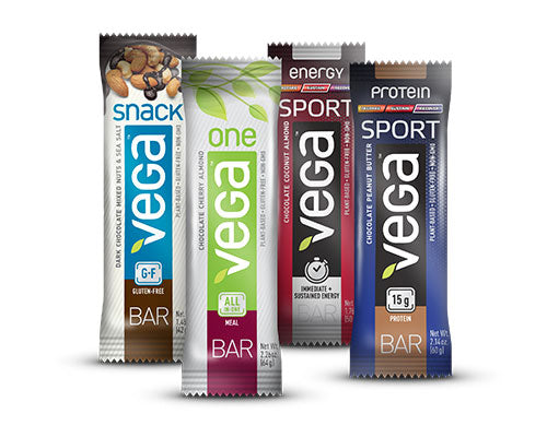Vega, Leader in Plant-based Nutrition, Introduces New Bar Family