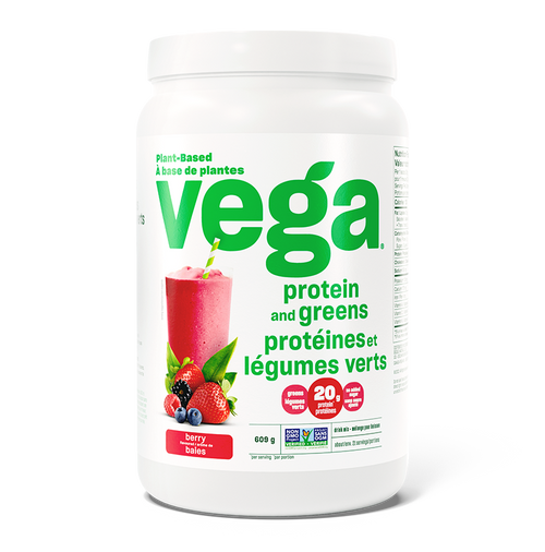 Vega Protein & Greens Medium Berry Tub