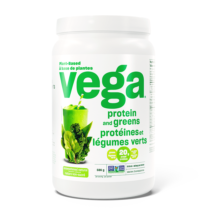 Vega Protein & Greens  Plain Unsweetened Medium tub