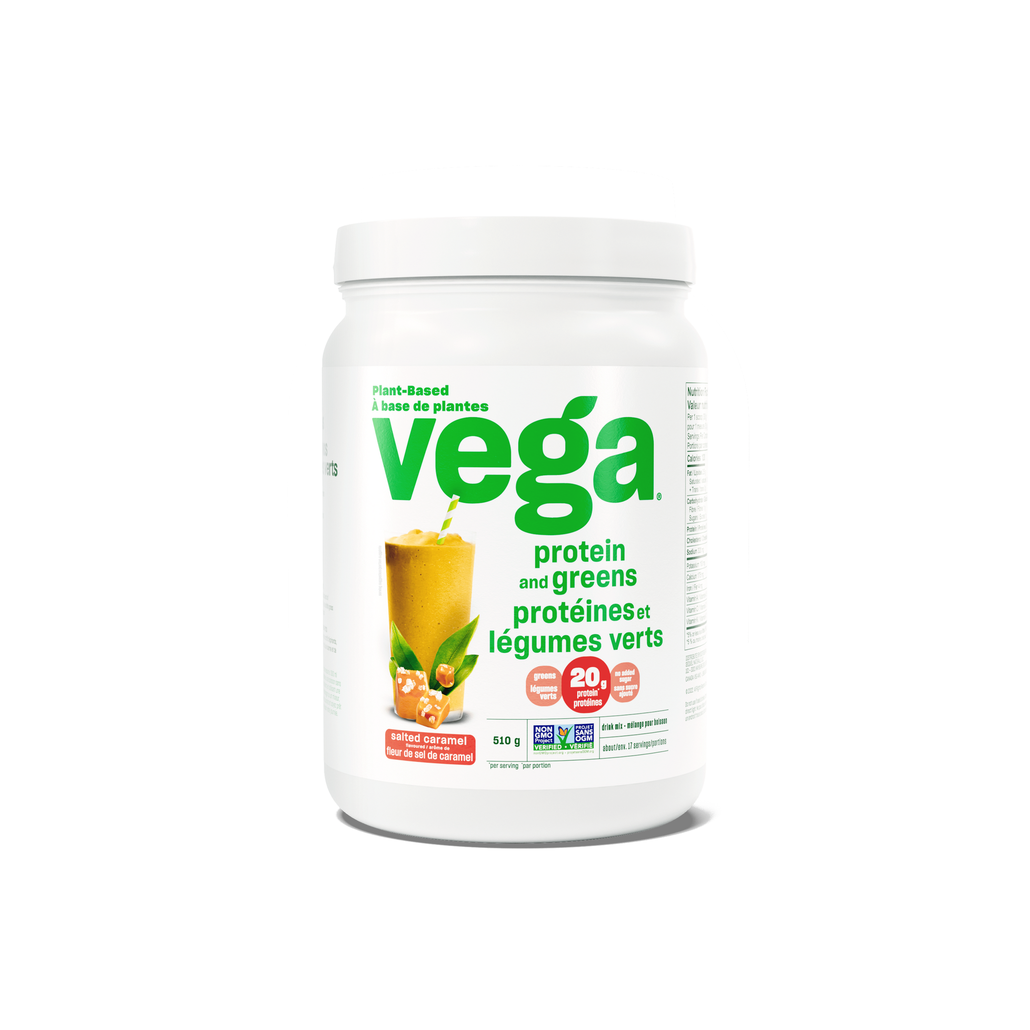 Vega Protein & Greens Salted Caramel Small Tub