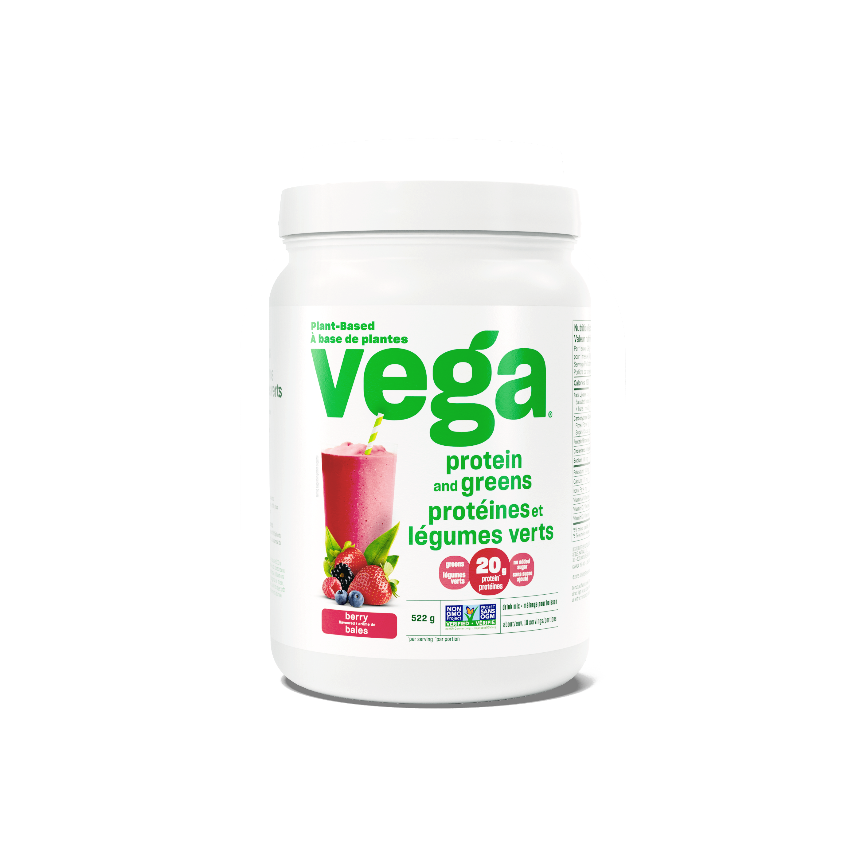 Vega Protein & Greens Small Berry Tub