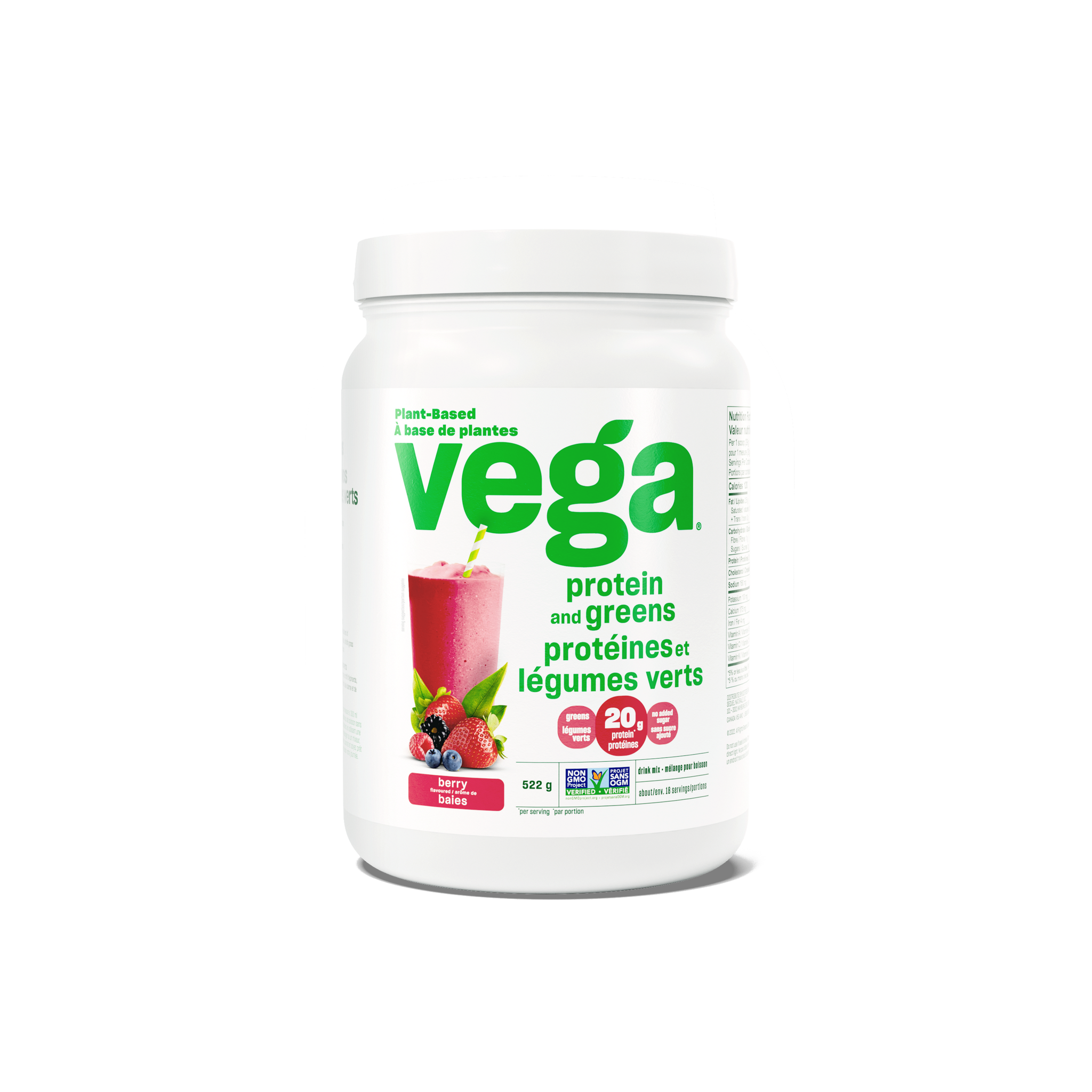 Vega Protein & Greens Small Berry Tub