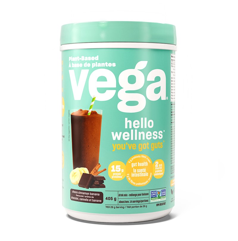 Vega® Hello Wellness™ You’ve Got Guts™ - Plant-Based Protein Powder