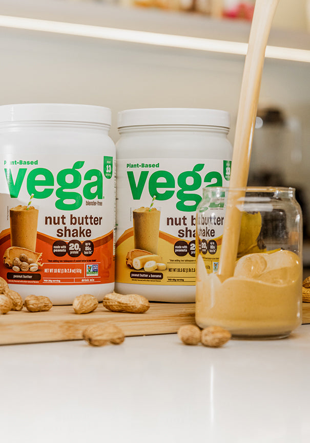 Vega® Nut Butter Shake - Plant-Based Protein Powder